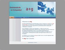 Tablet Screenshot of aplusg-ochsenfurt.de